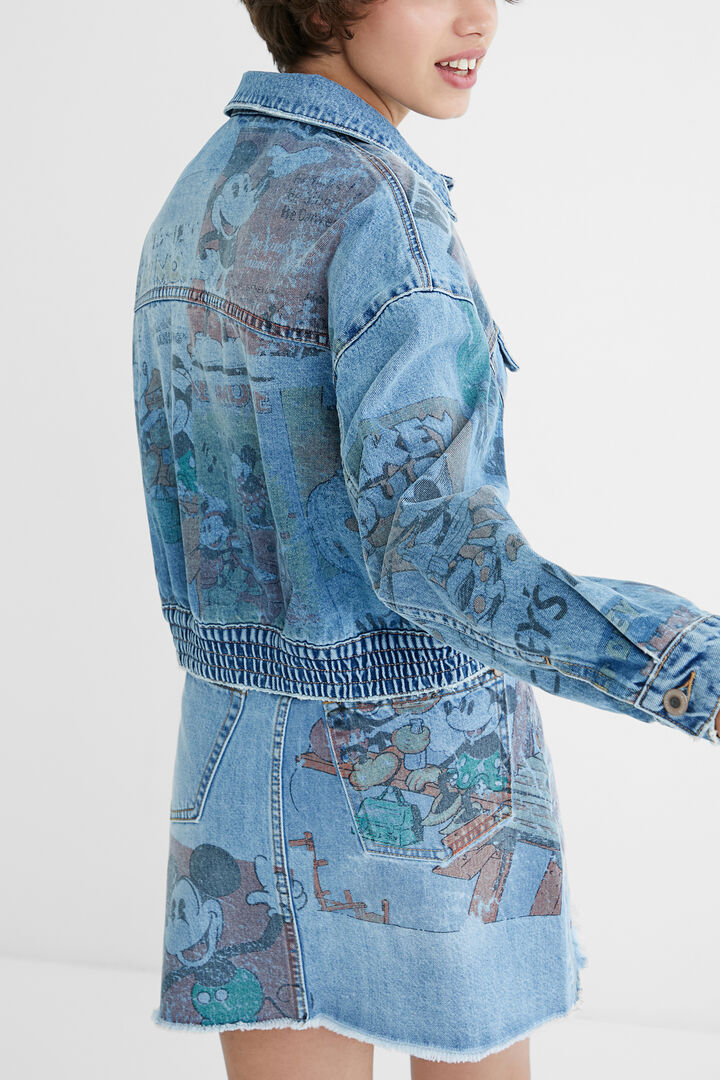 Veste en jean oversize Mickey Mouse | Desigual