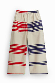 Hed Mayner striped wide-leg trousers | Desigual
