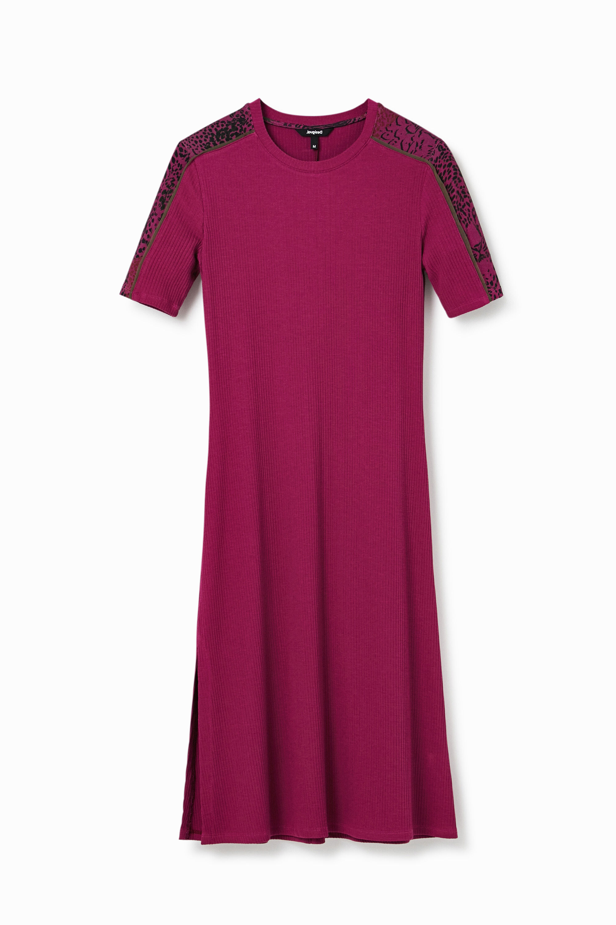 womens ribbed midi dress