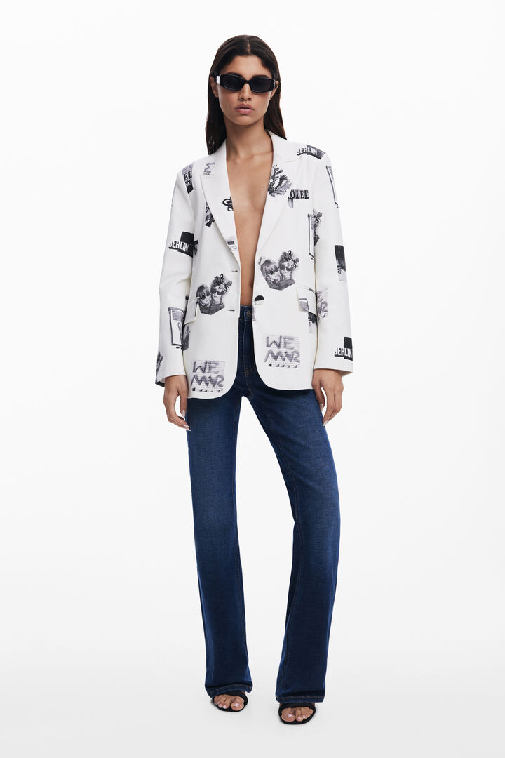 Blazer collage | Desigual