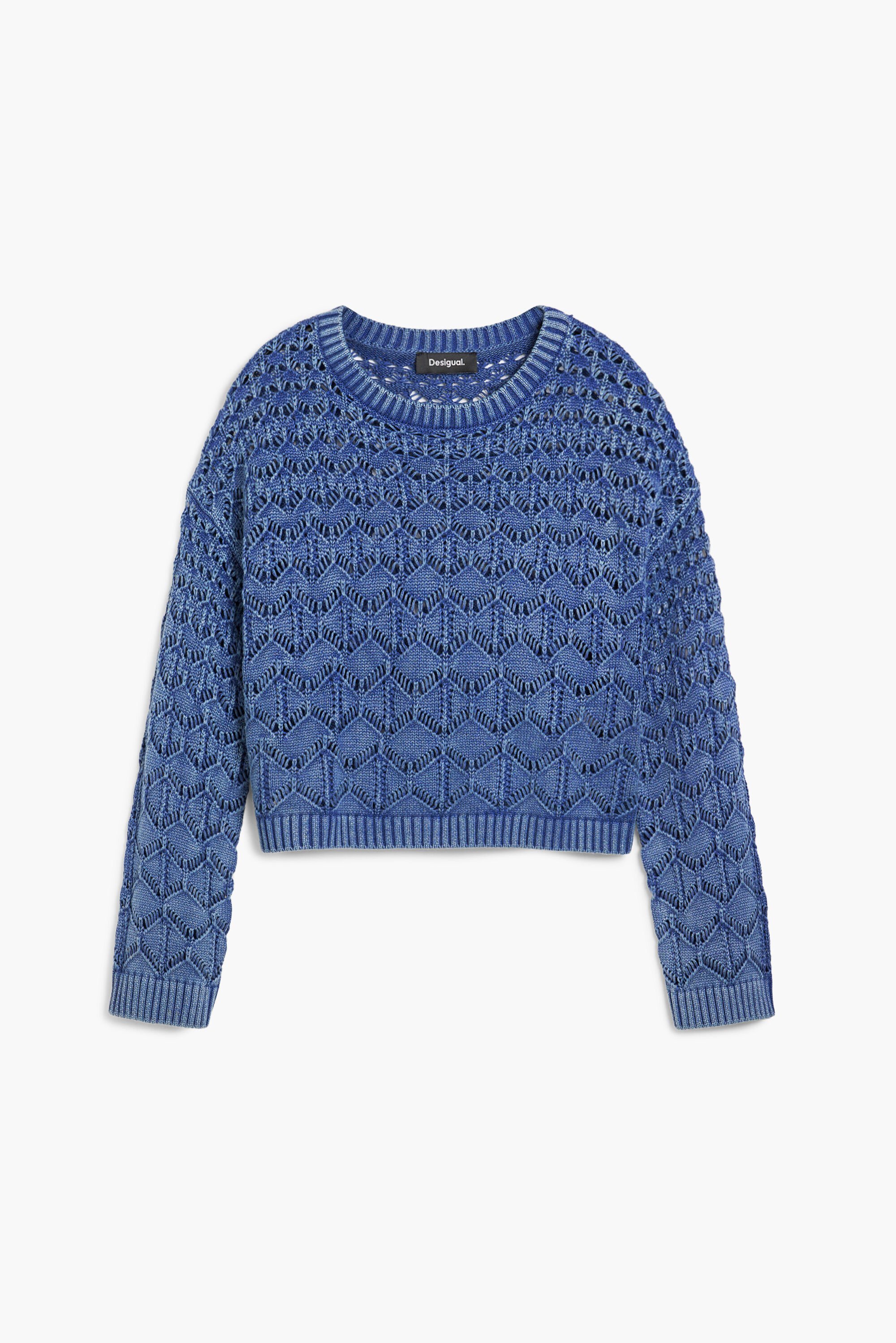 高速 割引 2025 東日本 Cropped openwork sweater Women's I Desigual.com スノーボード
