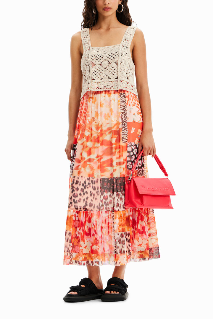 Bandolera mediana Half logo | Desigual