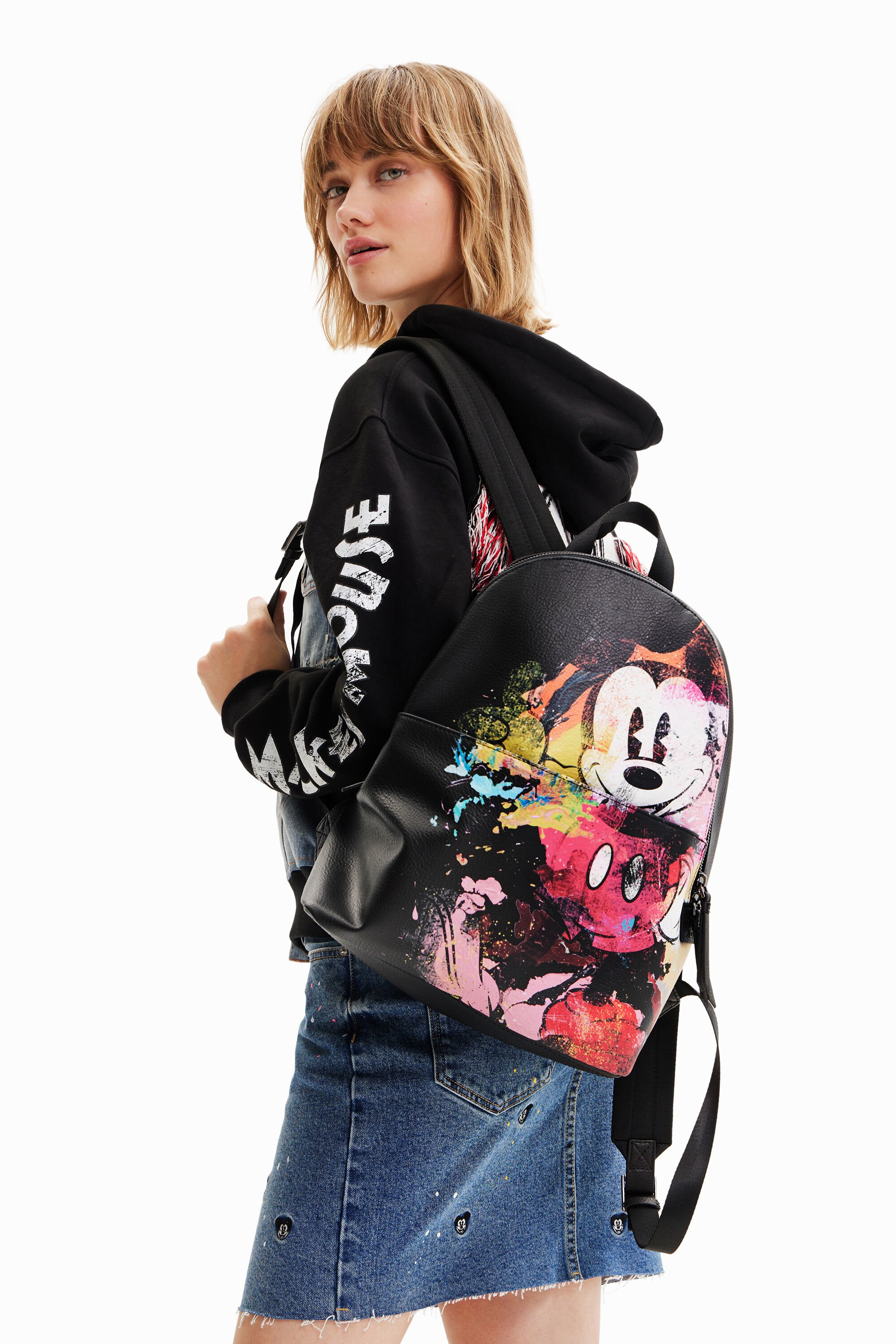 Mochila new arrivals desigual mickey