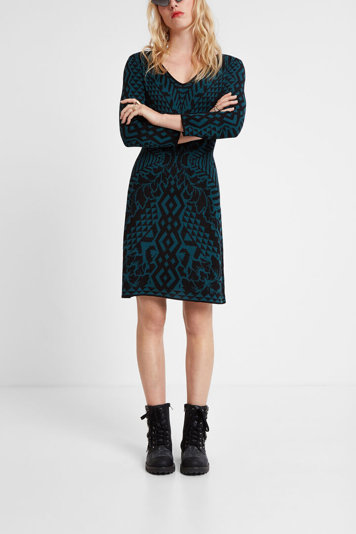 V-neck dress | Desigual