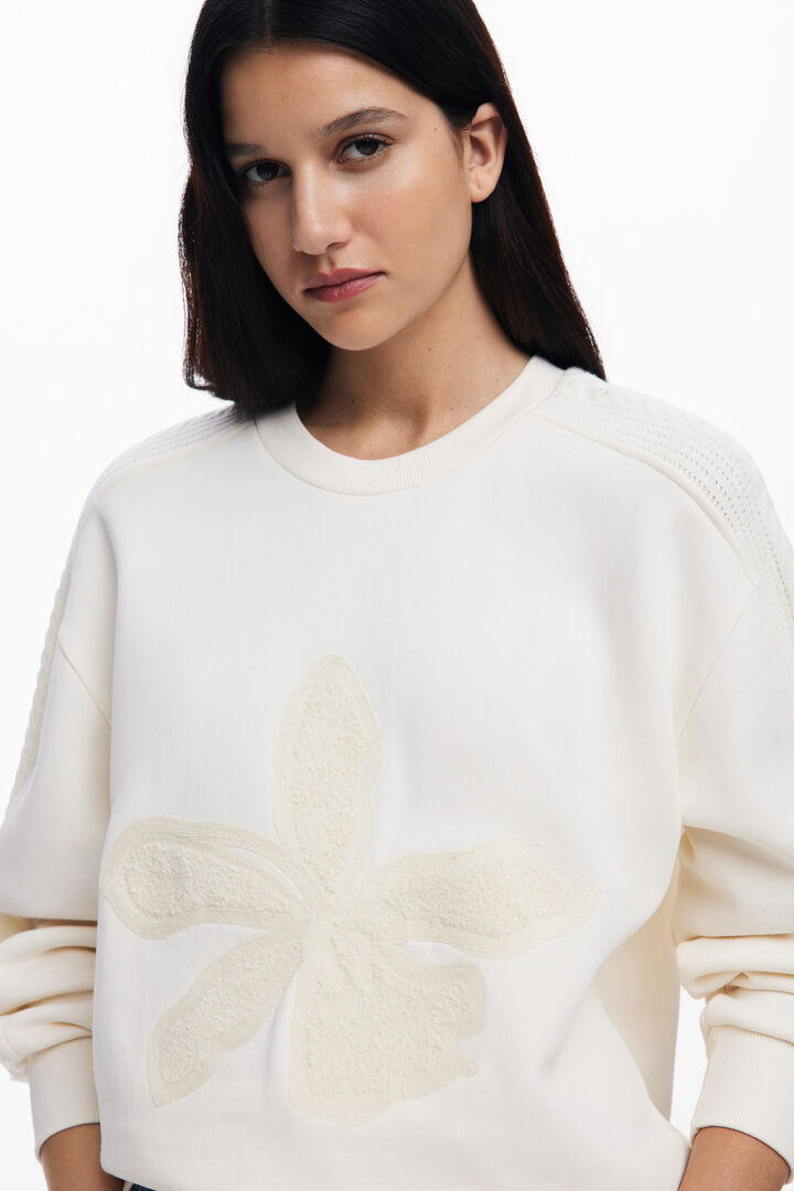 Floral sweatshirt | Desigual