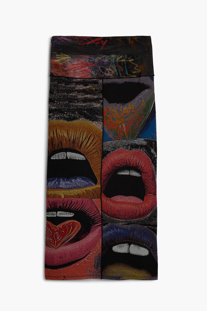 KNEE KNIT SKIRT | Desigual