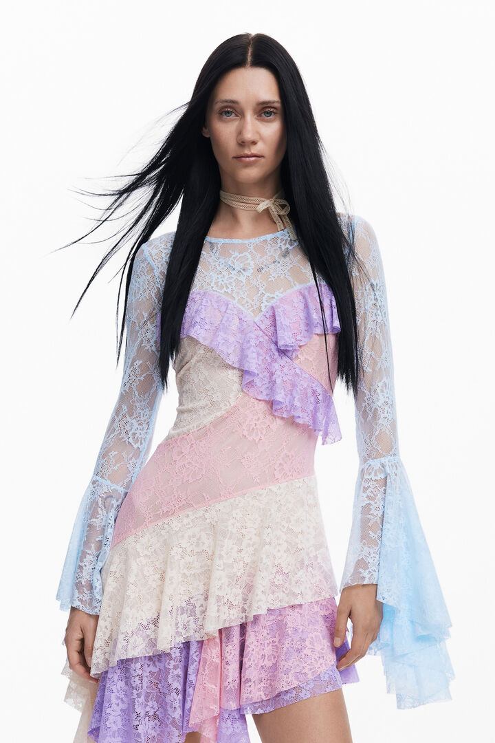 María Escoté romantic dress | Desigual