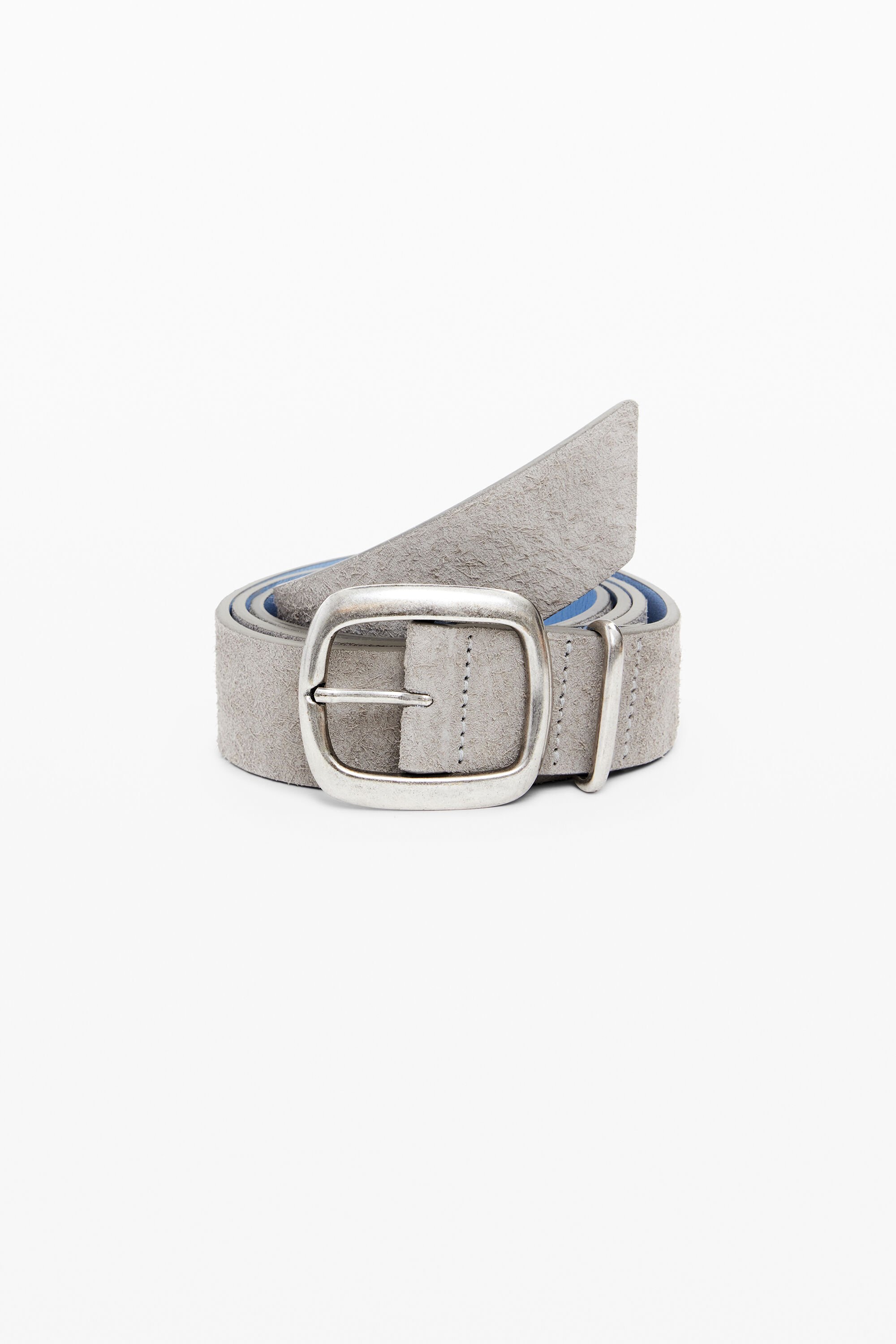 Suede-effect belt