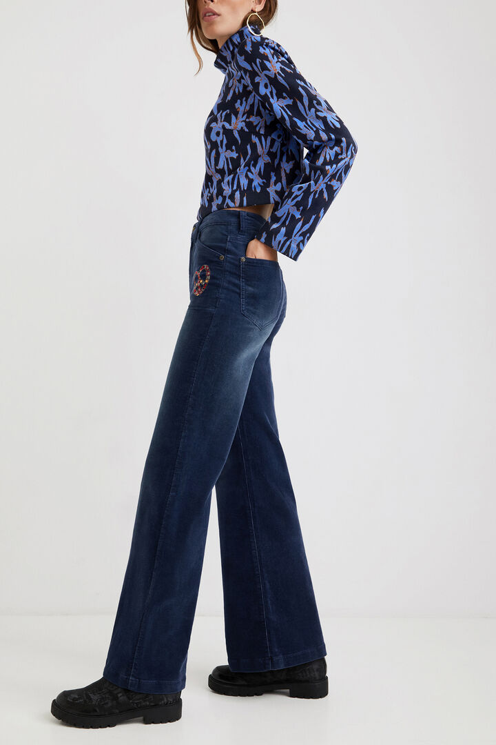 Pantalón wide leg slim | Desigual