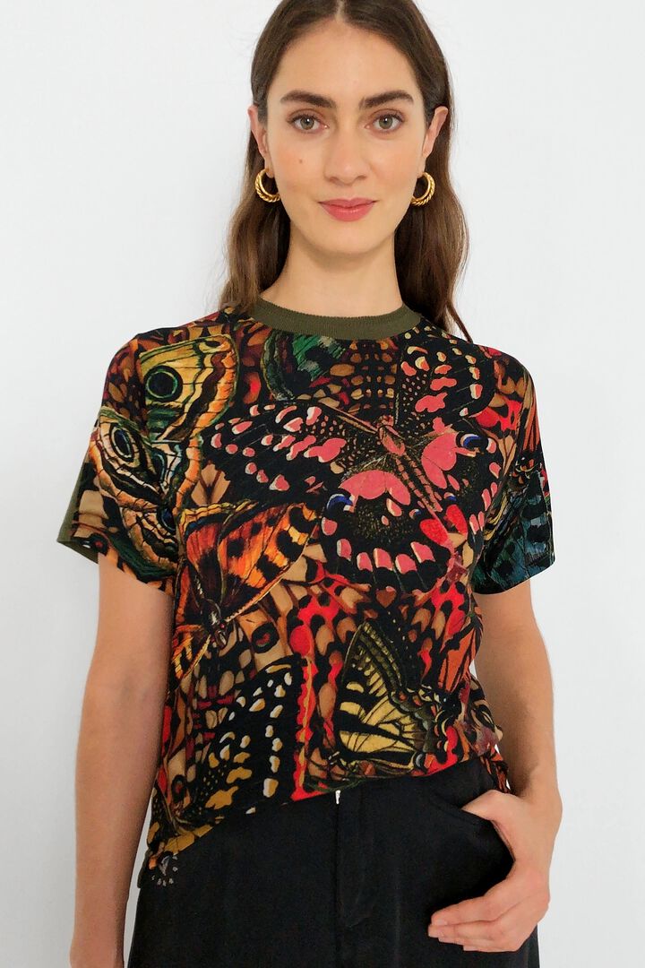 Cotton and viscose T-shirt | Desigual