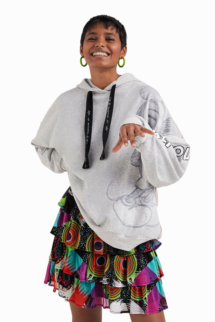 Sweat-shirt oversize Mickey Mouse | Desigual