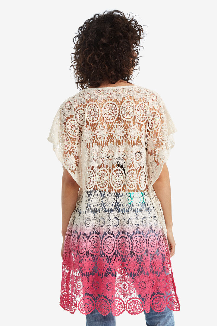 Floral Kaftan Poncho Afterbeach | Desigual