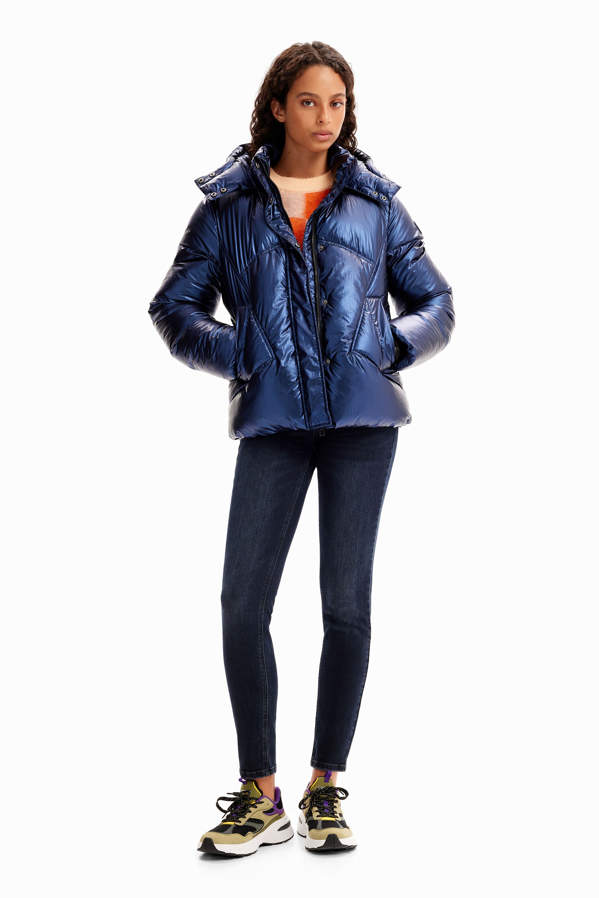 Desigual padded jacket discount
