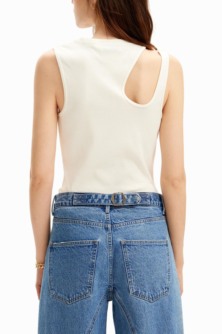 Cut-out vest top | Desigual
