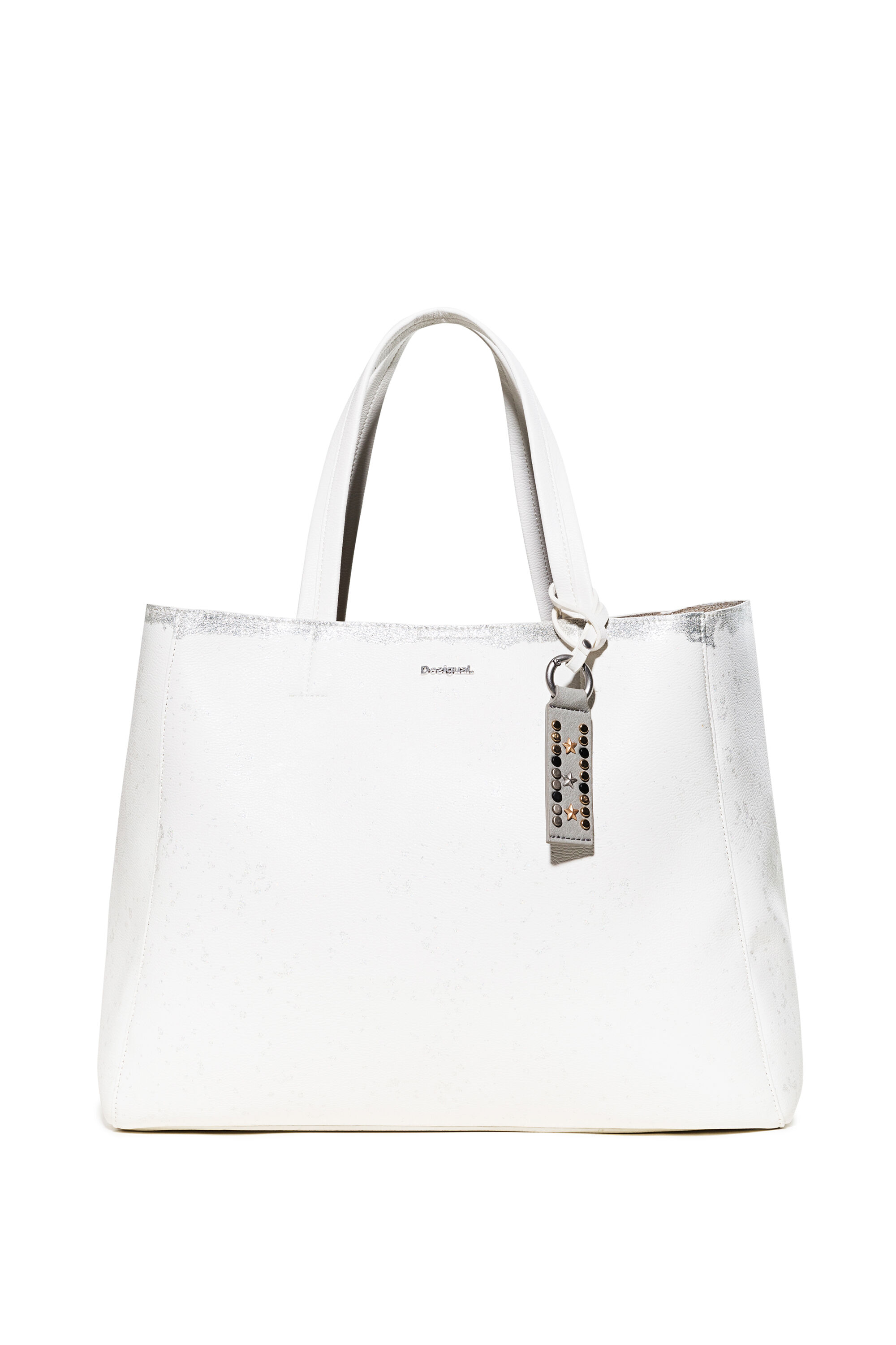 White 2 in 1 bag Metallic Splatter Cu