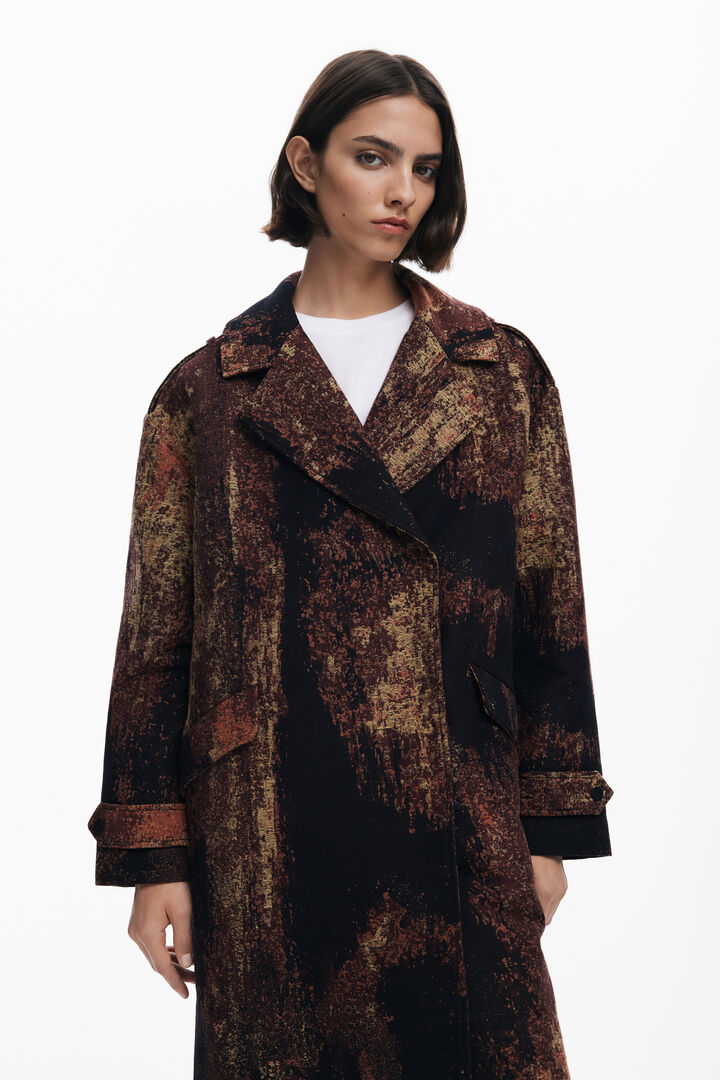 Coat designed by Mr. Christian Lacroix | Desigual