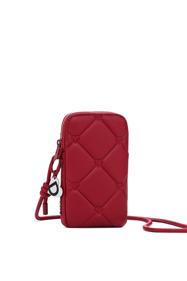 Padded mobile holder logo
