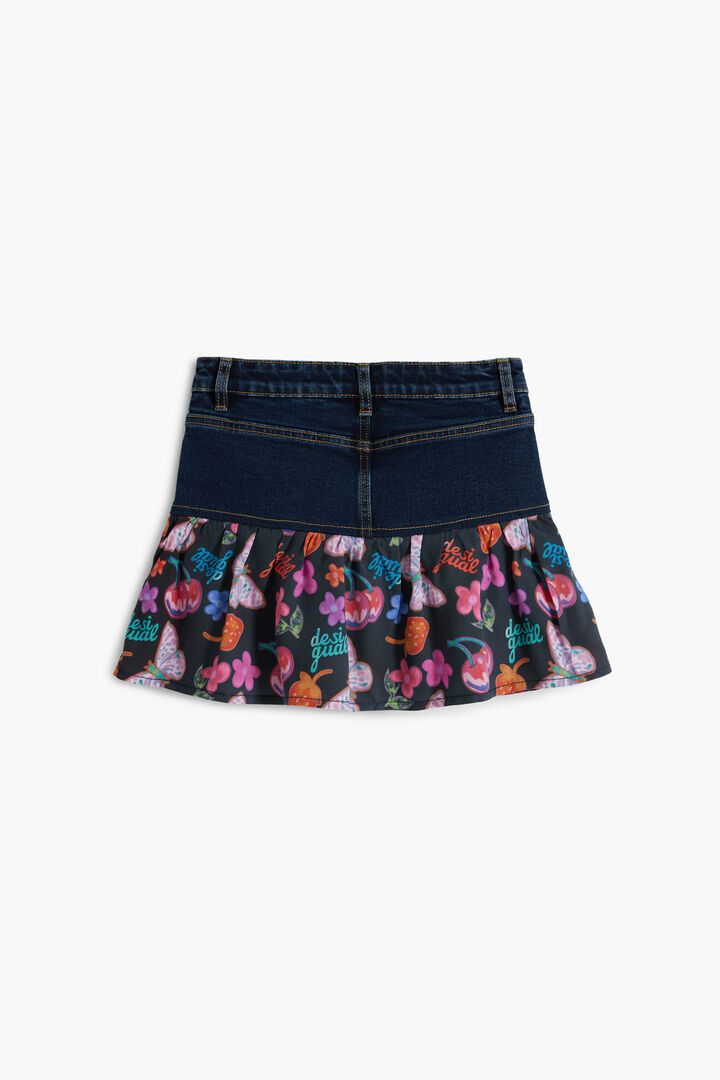 Minifalda vaquera volante | Desigual