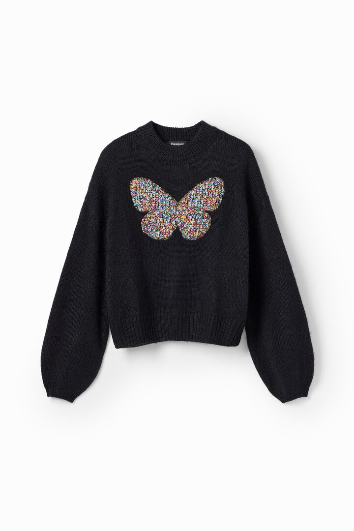 Pull maille épaisse papillon | Desigual
