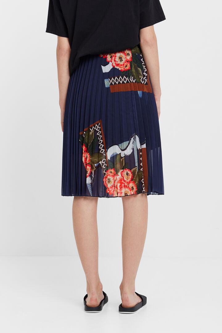 Pleated arty skirt | Desigual