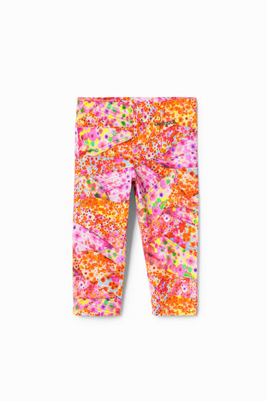 Leggings capri flores | Desigual