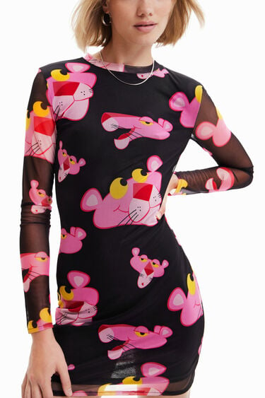 Short Pink Panther dress | Desigual