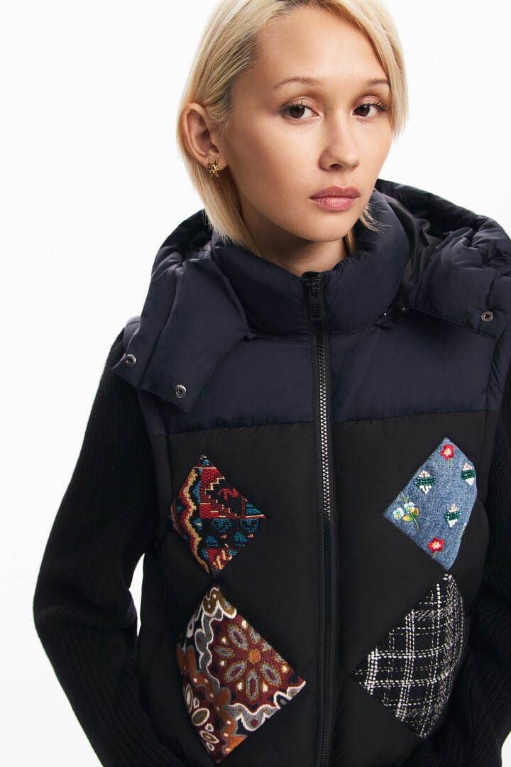 Padded combined vest | Desigual