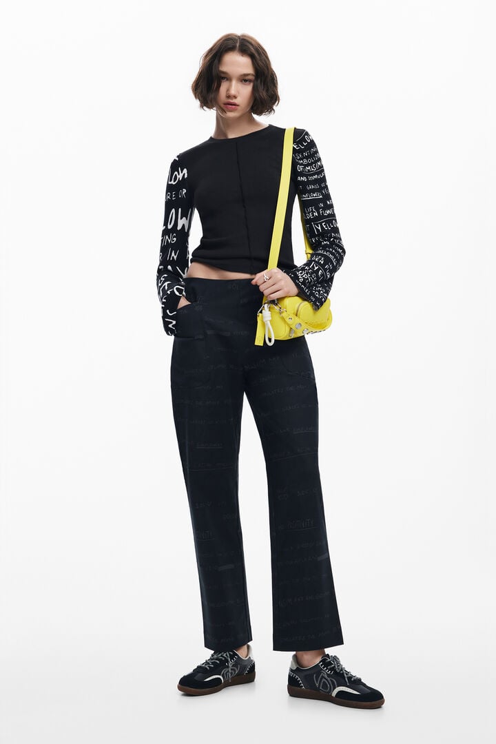 Oversized knit cardigan | Desigual