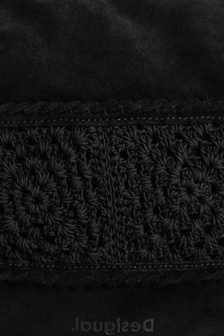 XL leather sling bag | Desigual