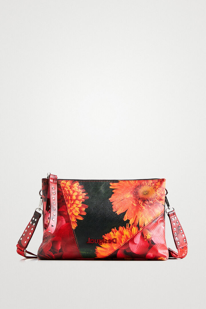Large flowers sling bag | Desigual