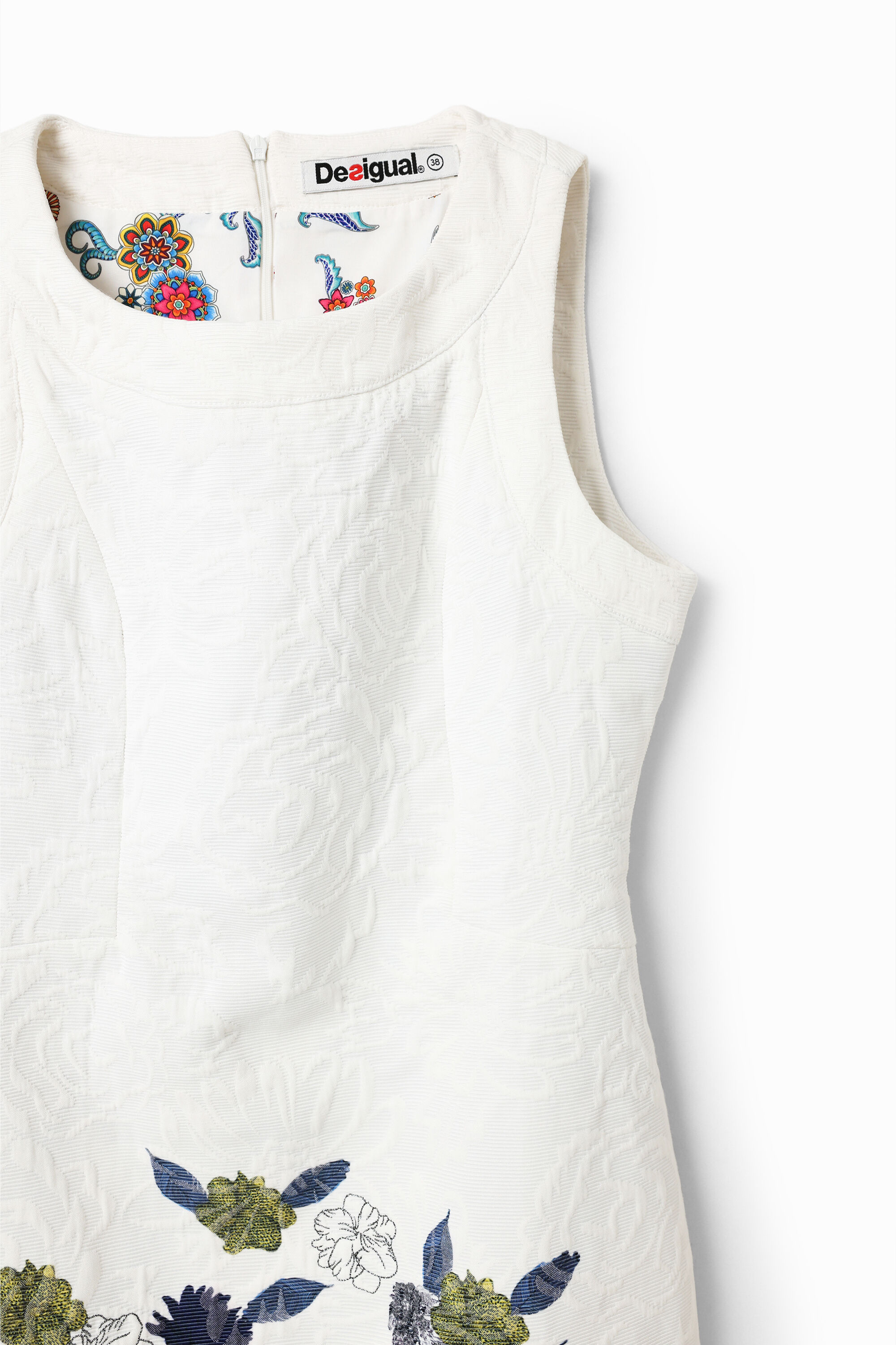 Desigual white clearance dress