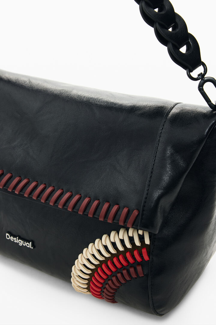 Medium Faux Leather Bag