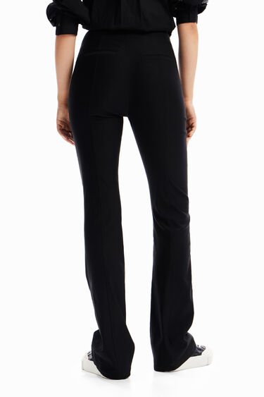 Pantalons flare cinturó | Desigual