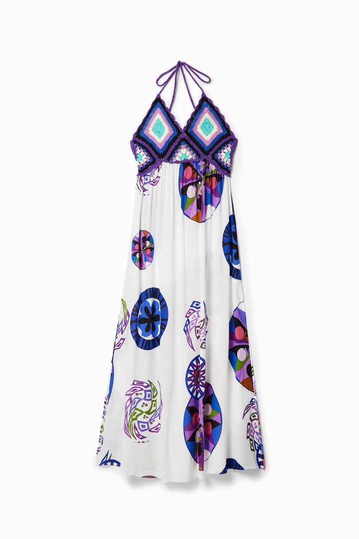 Vestit llarg crochet M. Christian Lacroix | Desigual