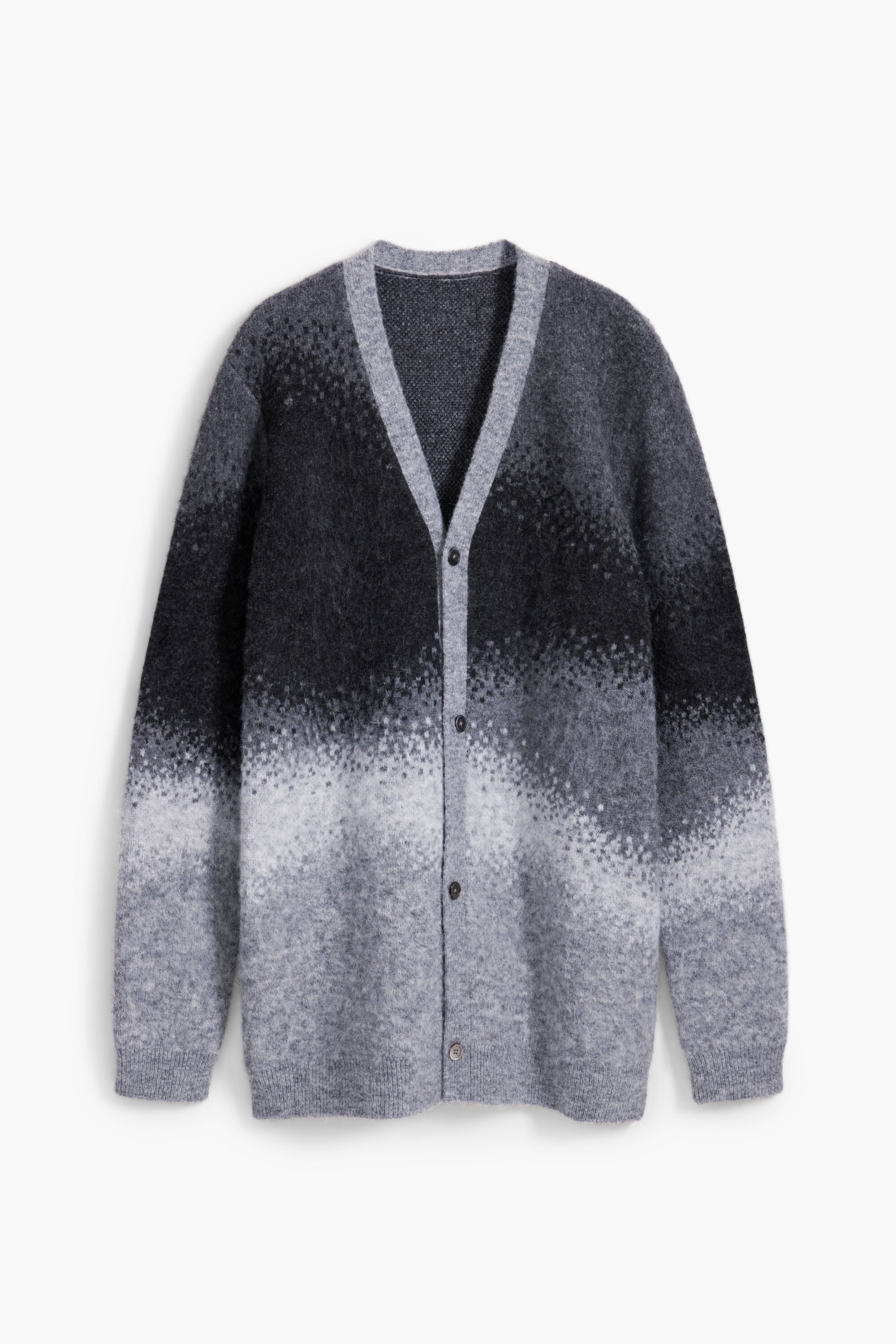 Desigual, Cárdigan punto degradado, Negro