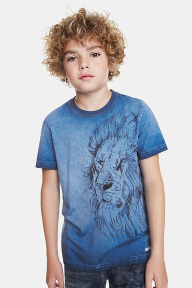 Lion T-shirt 100% cotton | Desigual