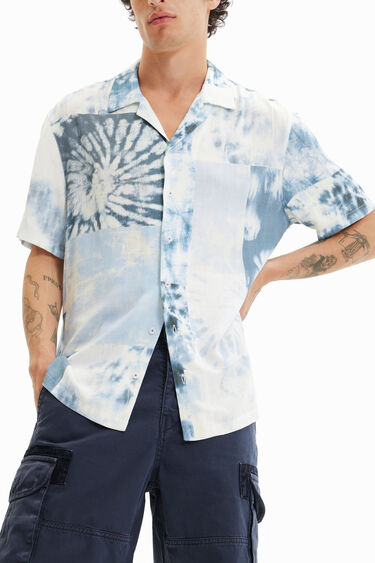 Tie-dye resort shirt | Desigual