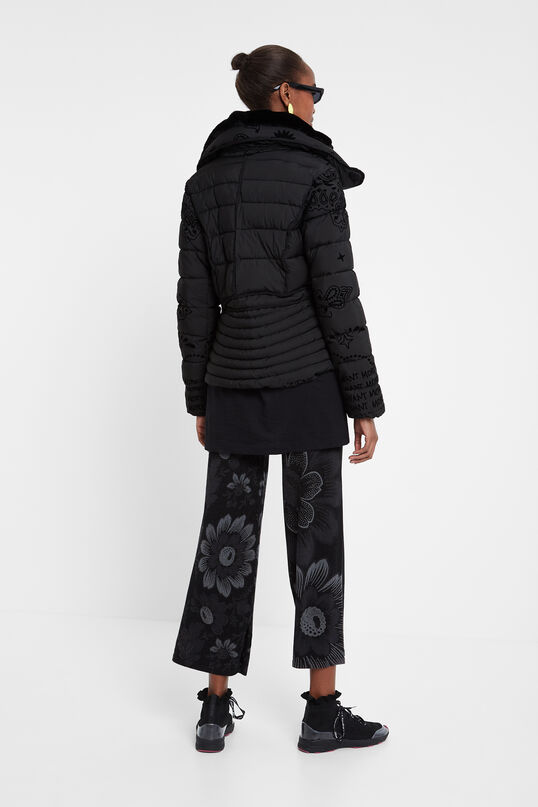 Casaco acolchoado gola tartaruga | Desigual