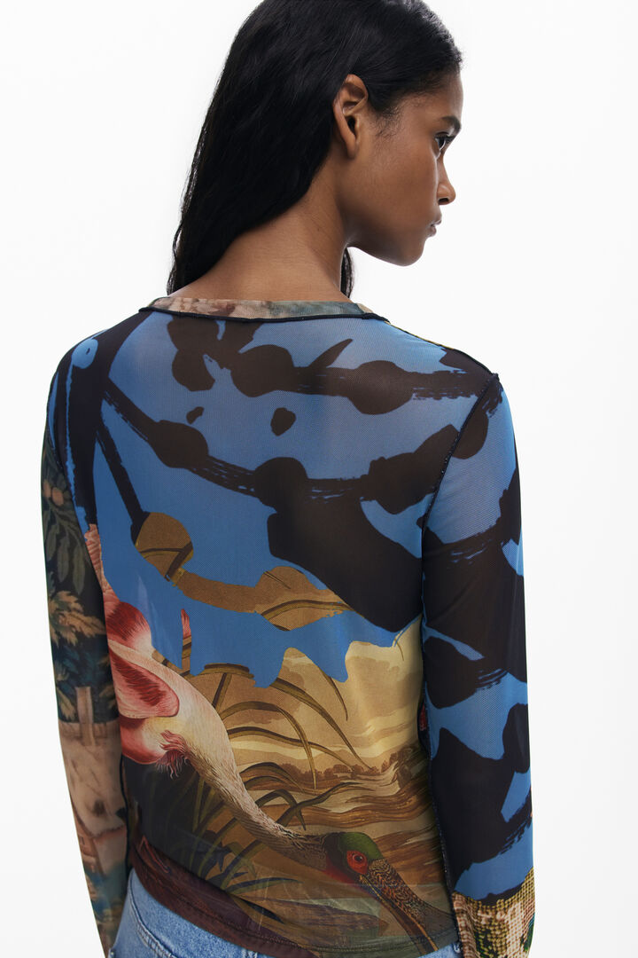 T-shirt designed by Mr. Christian Lacroix | Desigual