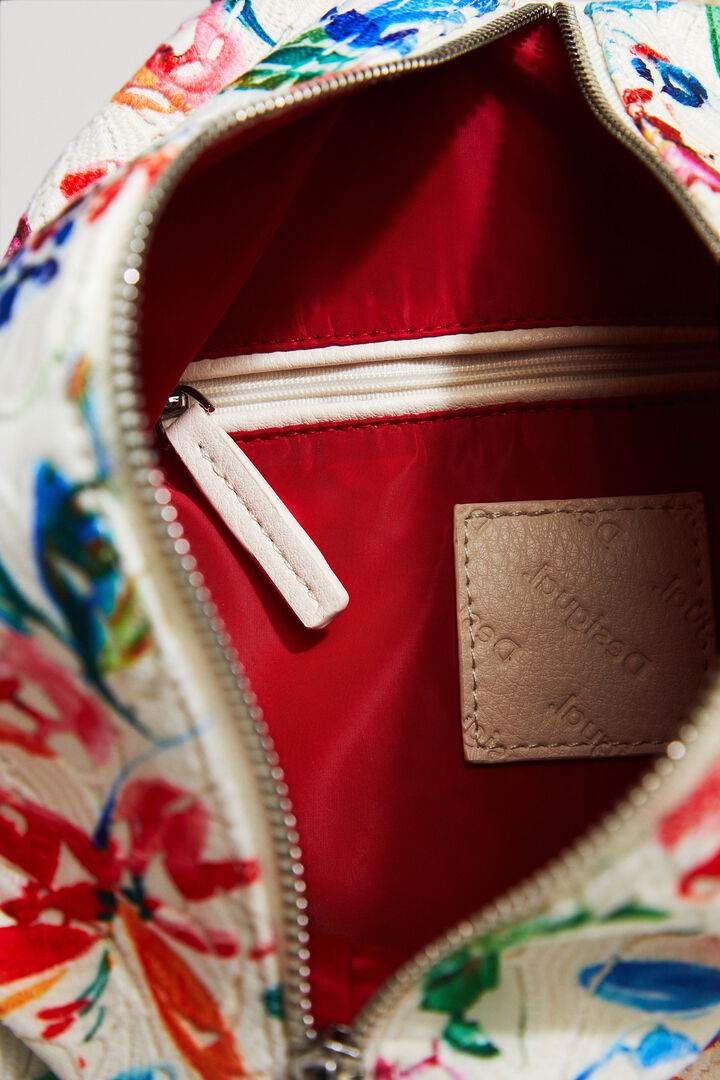 Small multiposition backpack with lace | Desigual