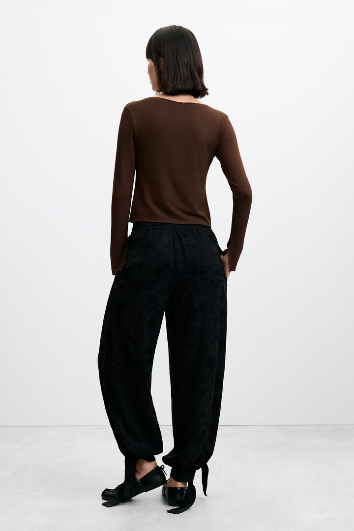 pantalon ballon en lyocell