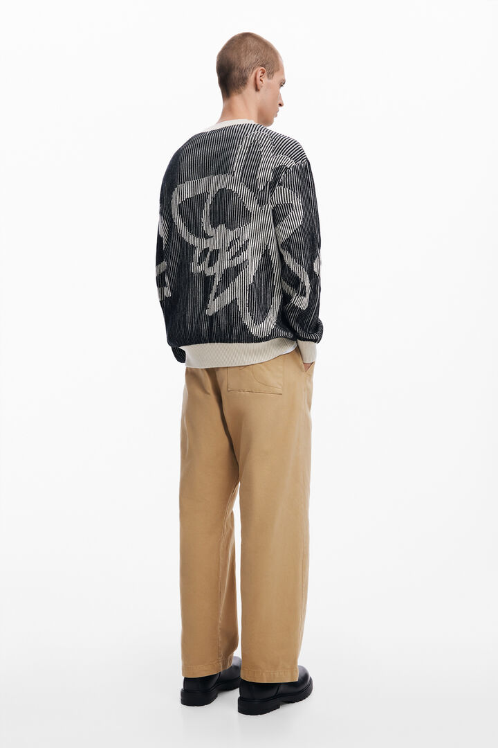 Floral Jacquard Sweater | Desigual