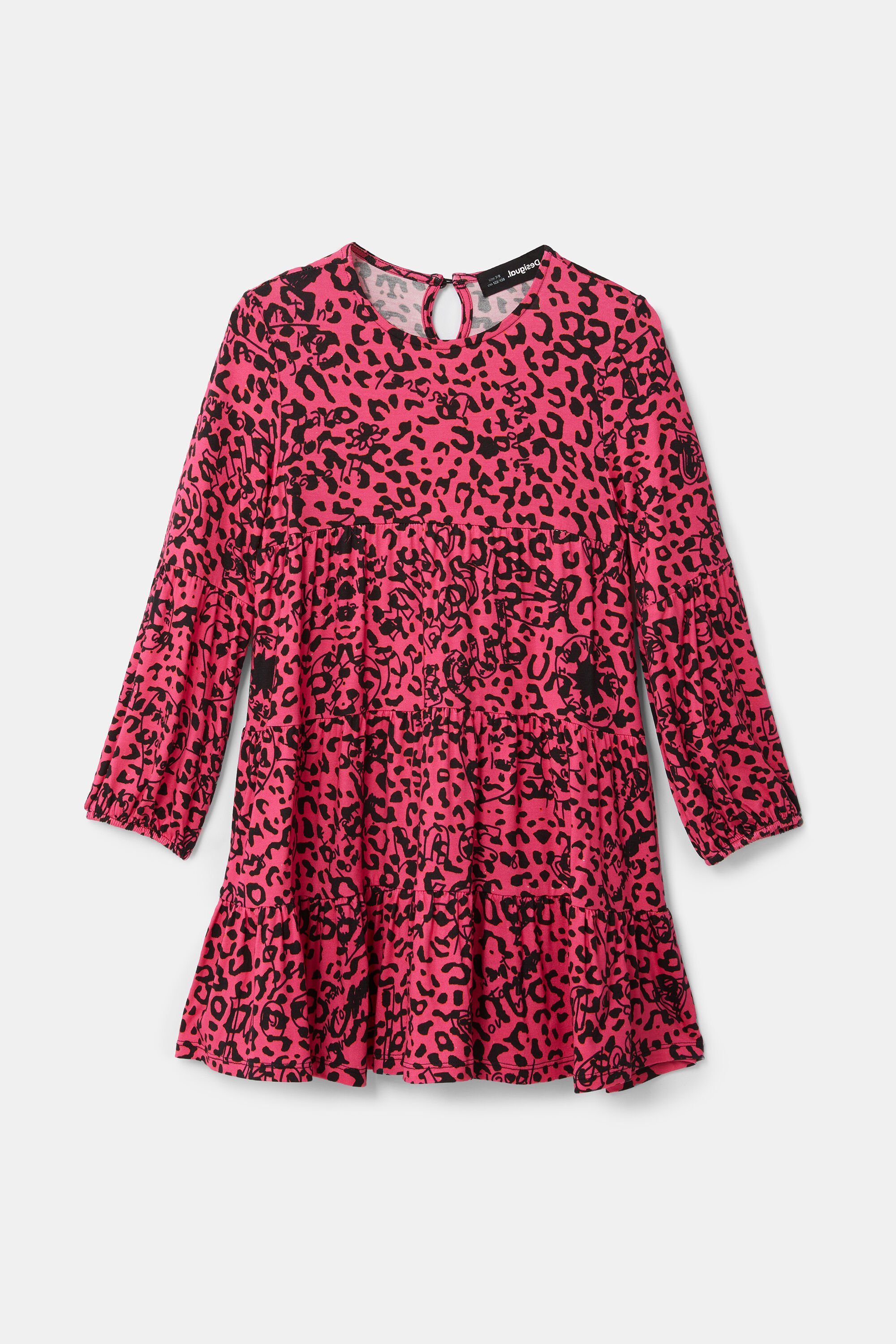 Trapez-Kleid Leopard