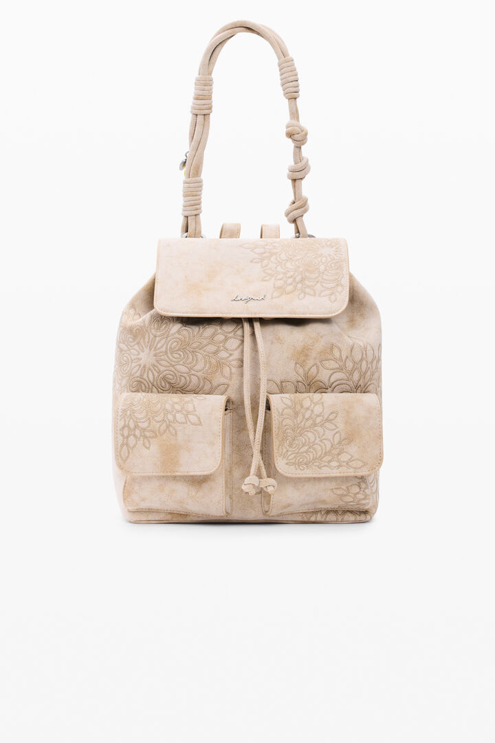 Small embroidered backpack | Desigual