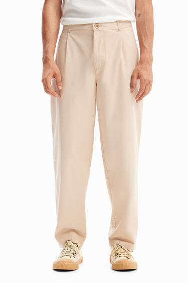 Tapered chino trousers | Desigual