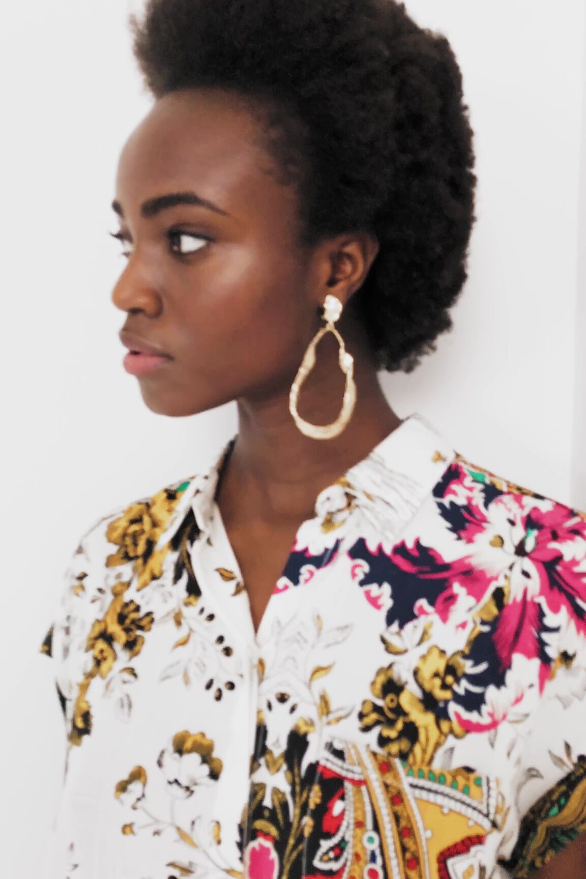Boho floral sale shirt