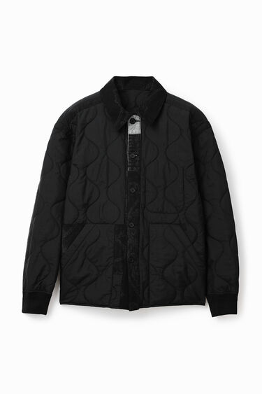 Gestepptes Überhemd Patch | Desigual