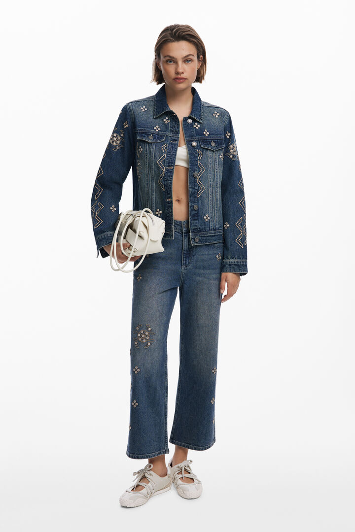 Jeansjacke mit Spiegeln | Desigual