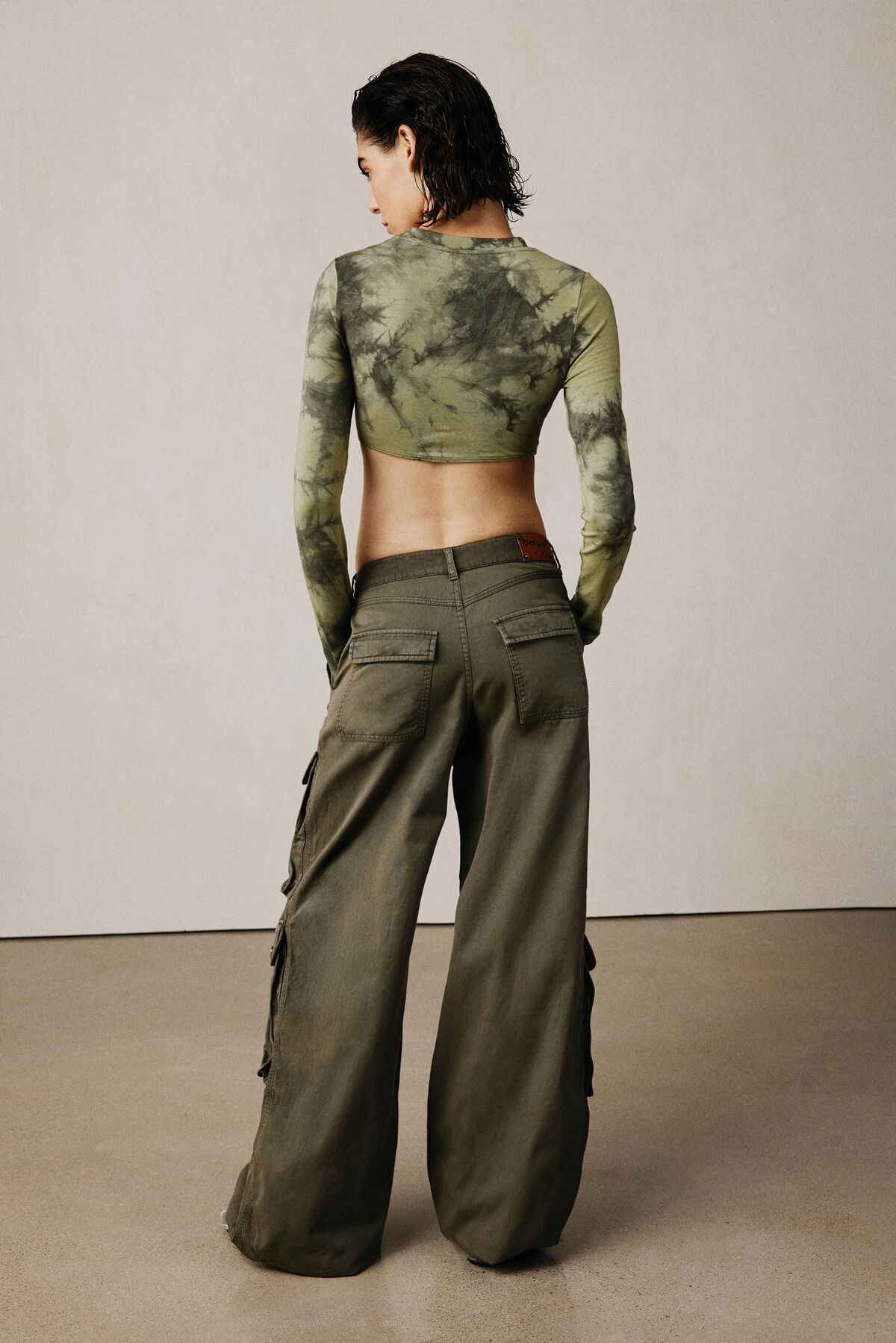 Pantalon cargo long studio