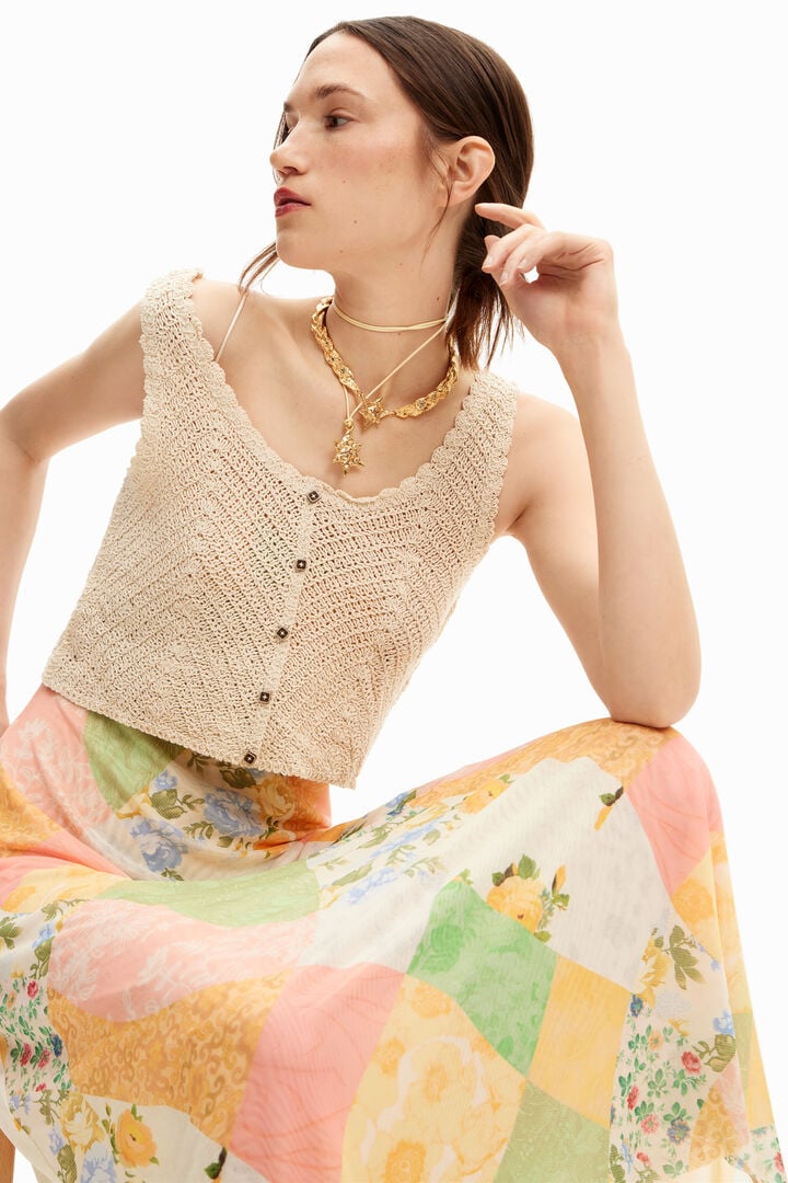 Hybrid midi dress | Desigual